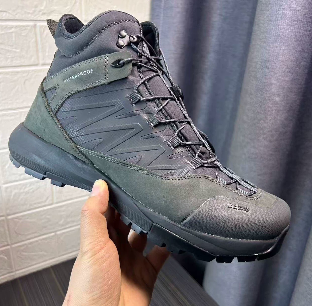Hunting Outdoor Brands - 하이탑 하이킹 가죽 신발 남성 명품