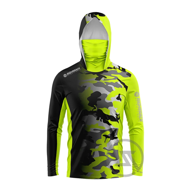 Hunting Outdoor Apparel - RIGHTTRACK 마스크 후드 낚시 의류, UPF50
