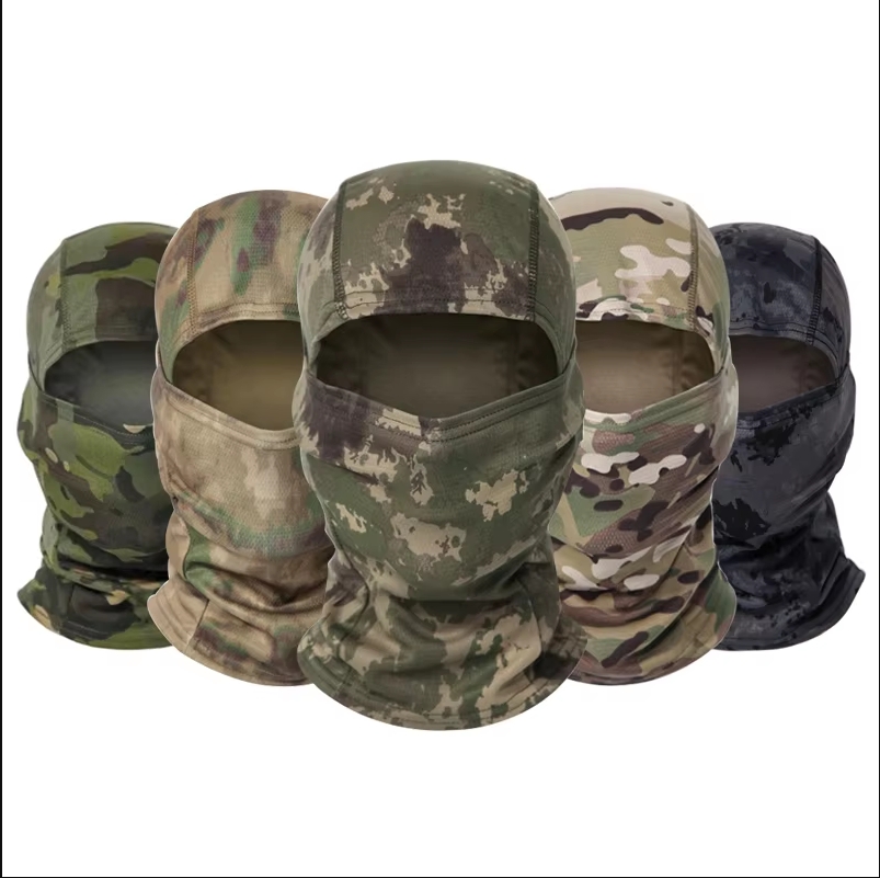 Hunting Outdoor Hats - 위장 바라클라바 모자 사이클링 풀페이스 마스크