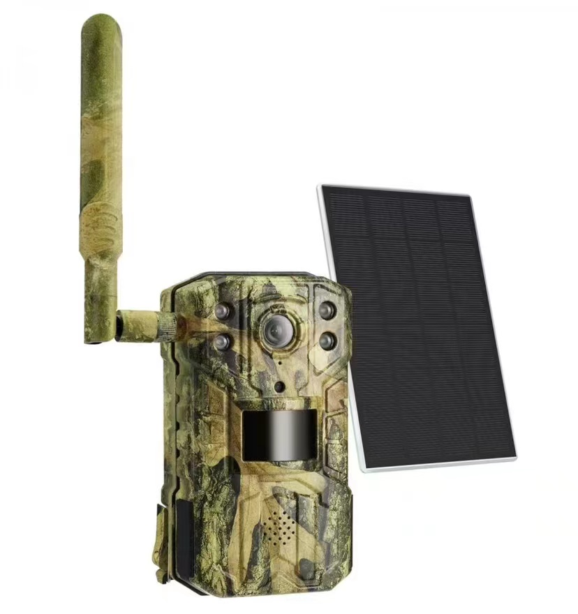 Outdoor Hunting Camera Wireless - 2K 지원 태양광 리튬 배터리 야외용