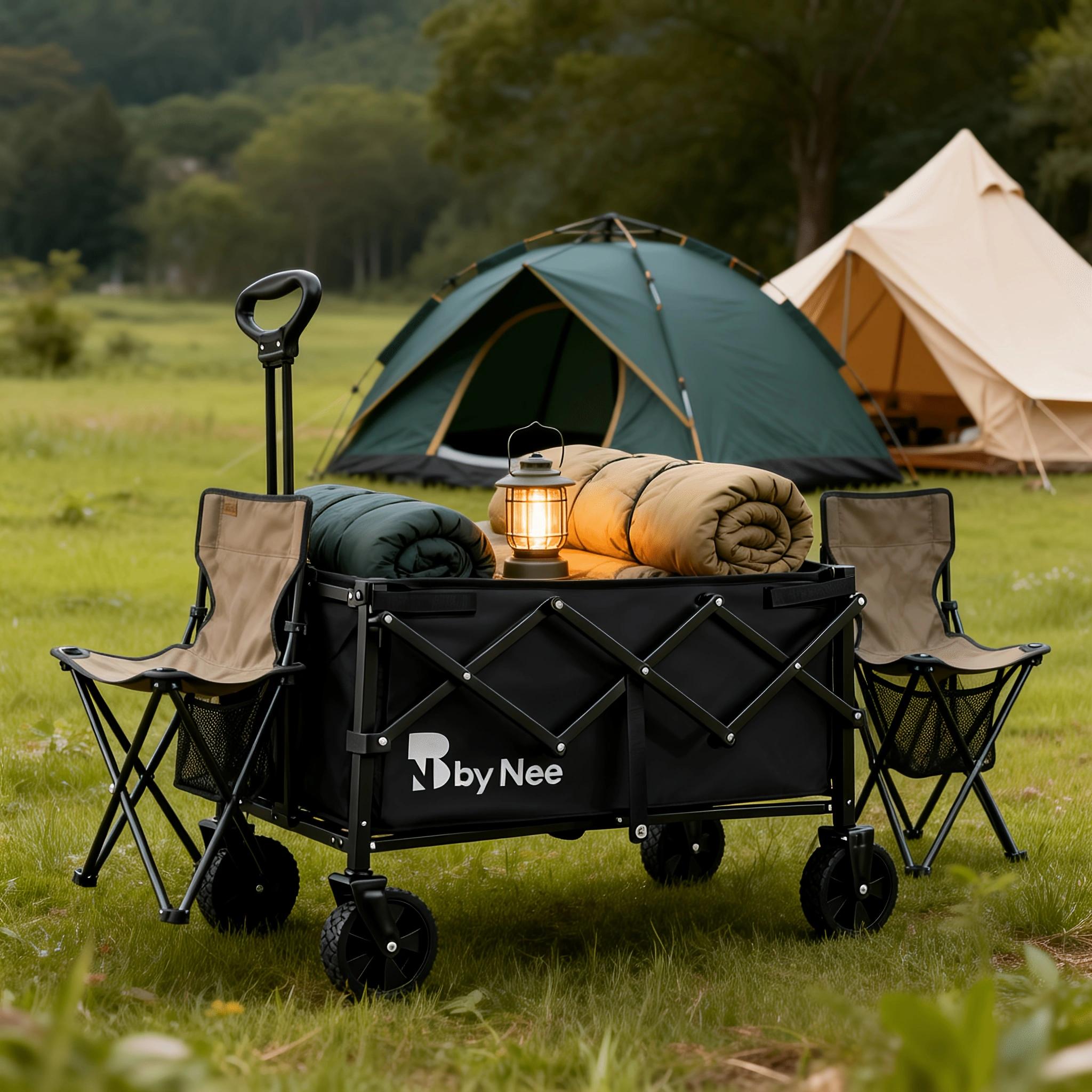 Hunting And Outdoor Shop - 헤비 듀티 접이식 웨건 카트, 접이식