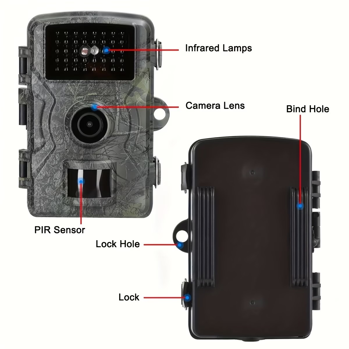 야외 사냥 트레일 카메라 1080P PIR 15M 사냥 - Outdoor Hunting Camera Wireless 리뷰 및 가격