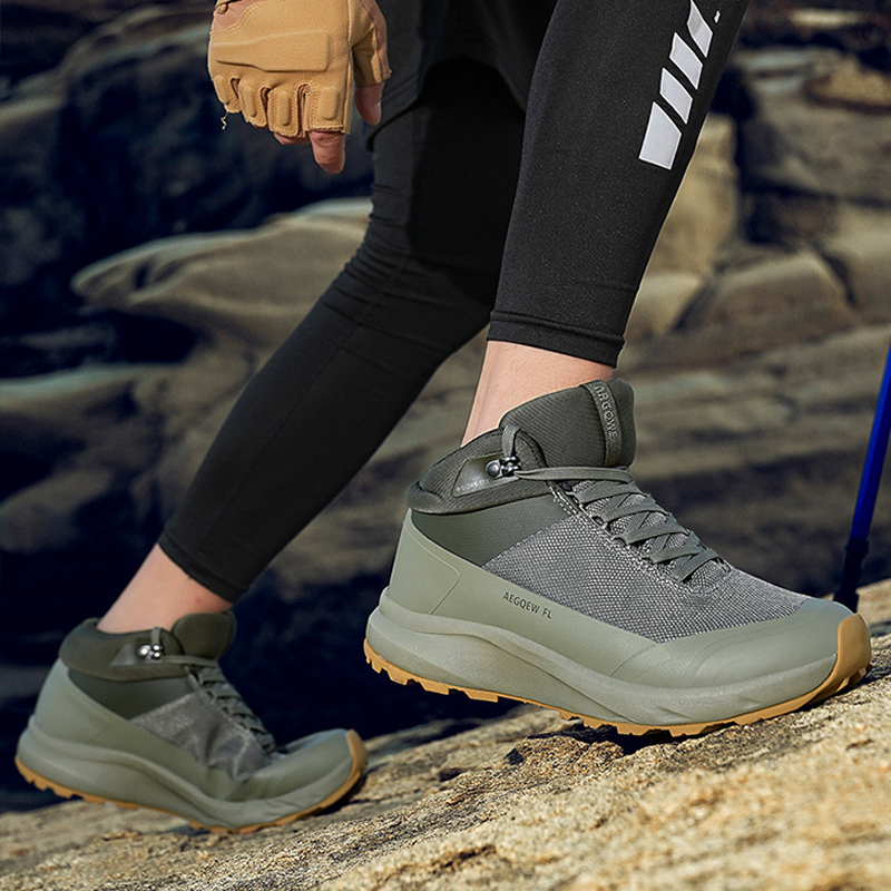 하이탑 하이킹 신발 남성 럭셔리 브랜드 운동화 메쉬 스 - Hunting Outdoor Brands 리뷰 및 가격