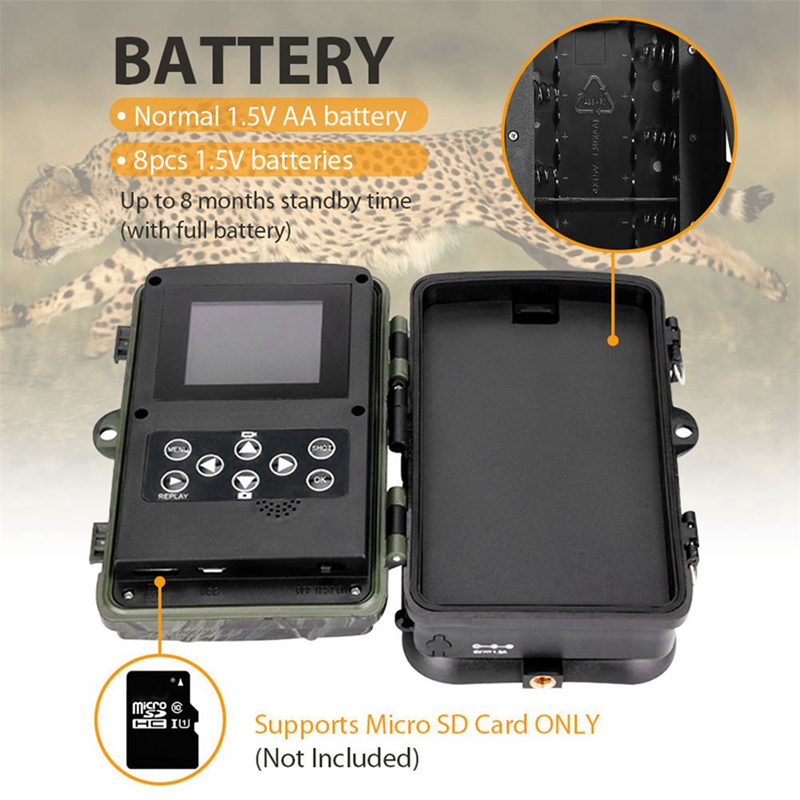 -801A 4K UHD 36MP 4G LTE 야간 투시 - Outdoor Hunting Camera Wireless 리뷰 및 가격