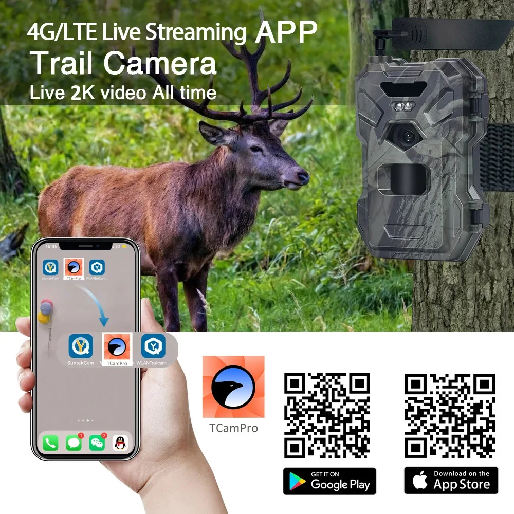 HC-880Pro 4G 30MP HD 2K 나이트 비전 - Outdoor Hunting Camera Wireless 리뷰 및 가격