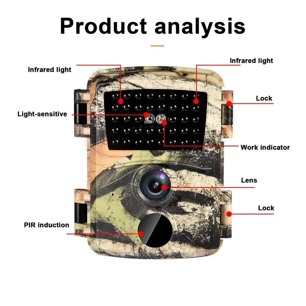 미니 트레일 사냥 카메라 PIR 센서, IP54 방수  - Outdoor Hunting Camera Wireless 리뷰 및 가격