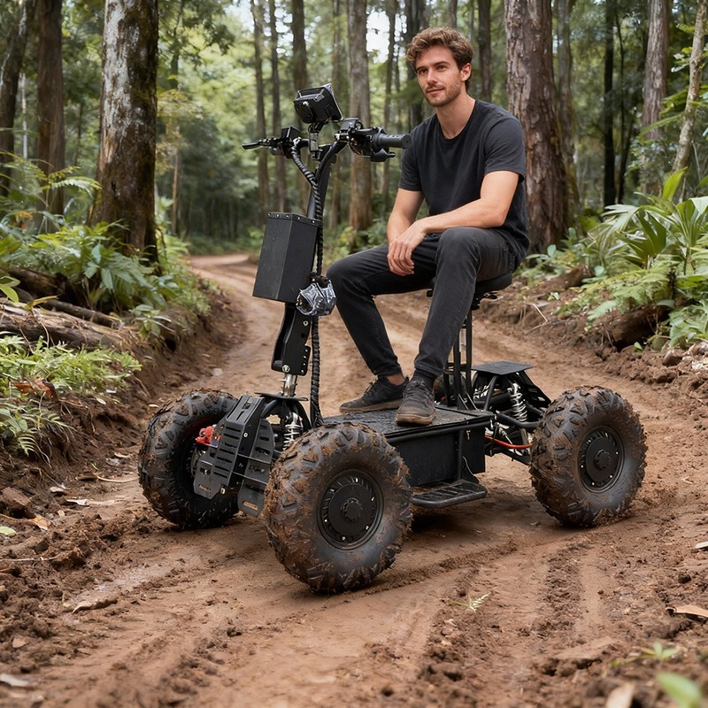 듀얼 드라이브 4륜 구동 전기차 야외 사냥용 고속 순찰 - Outdoor Hunting Vehicle 리뷰 및 가격