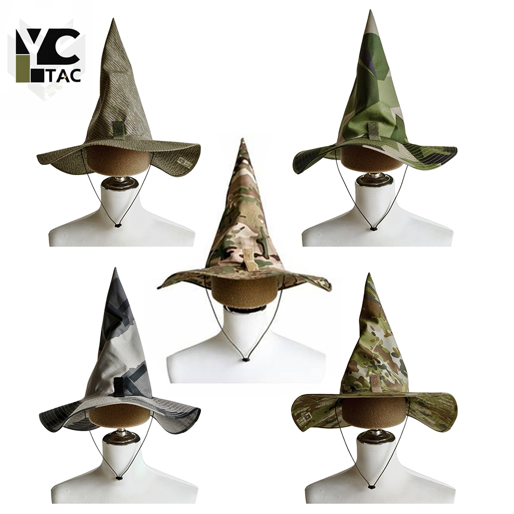YCTAC 카모 마법사 모자 전술 부니 모자 위장 에어 - Hunting Outdoor Hats 리뷰 및 가격