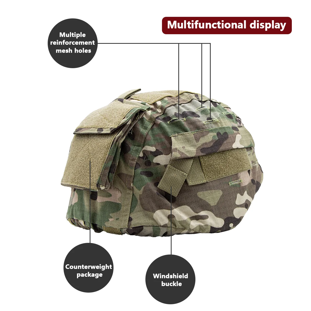 MICH 2000 헬멧용 헬멧 위장 커버 CS 게임 야 - Hunting And Outdoor Shop 리뷰 및 가격