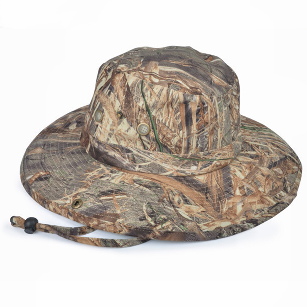 고품질 태양 보호 나무 카모 사냥 낚시 보니 모자 야외 - Hunting Outdoor Hats 리뷰 및 가격